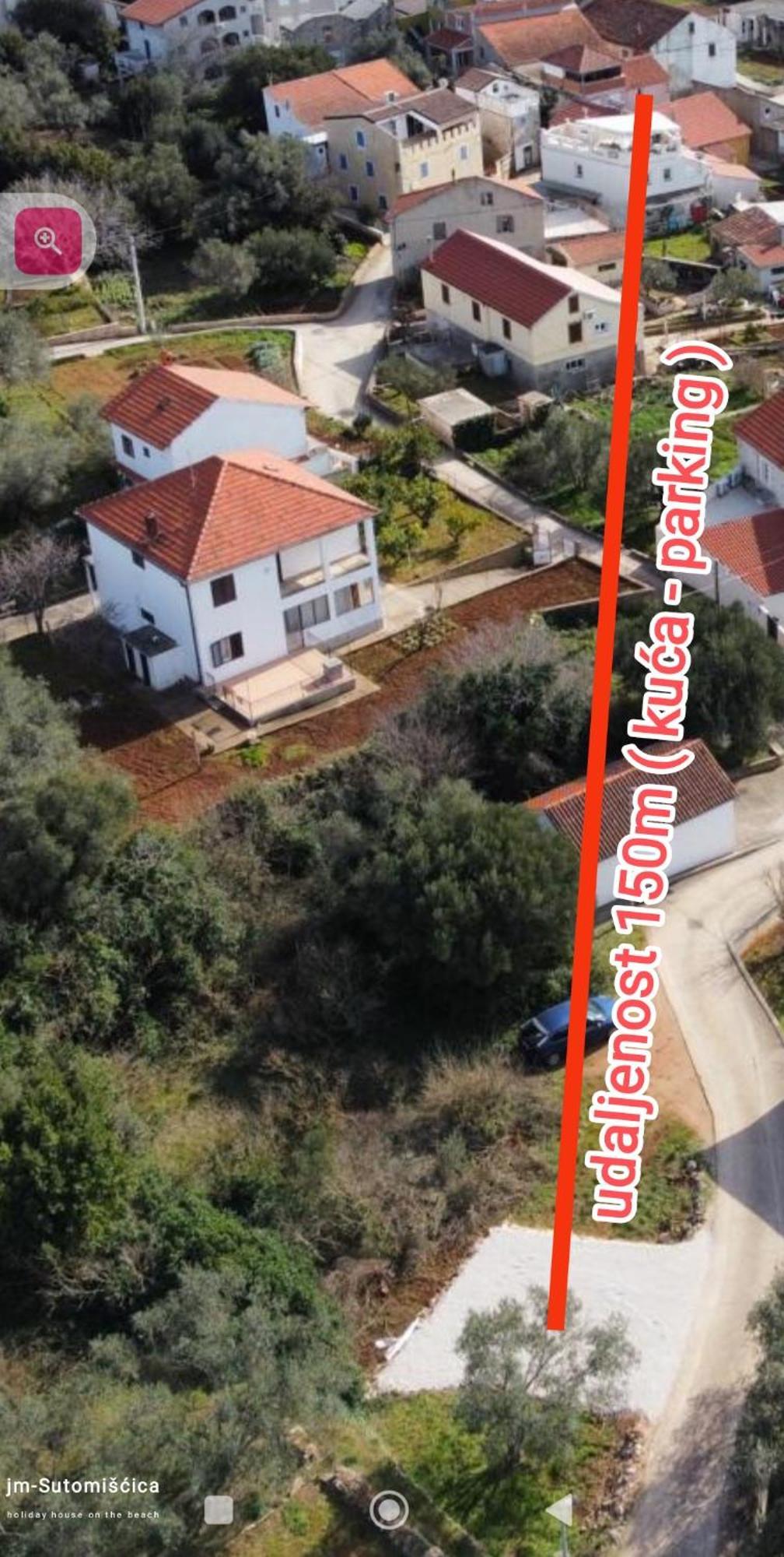 Jm-Sutomiscica-Holiday House On The Beach Exterior foto