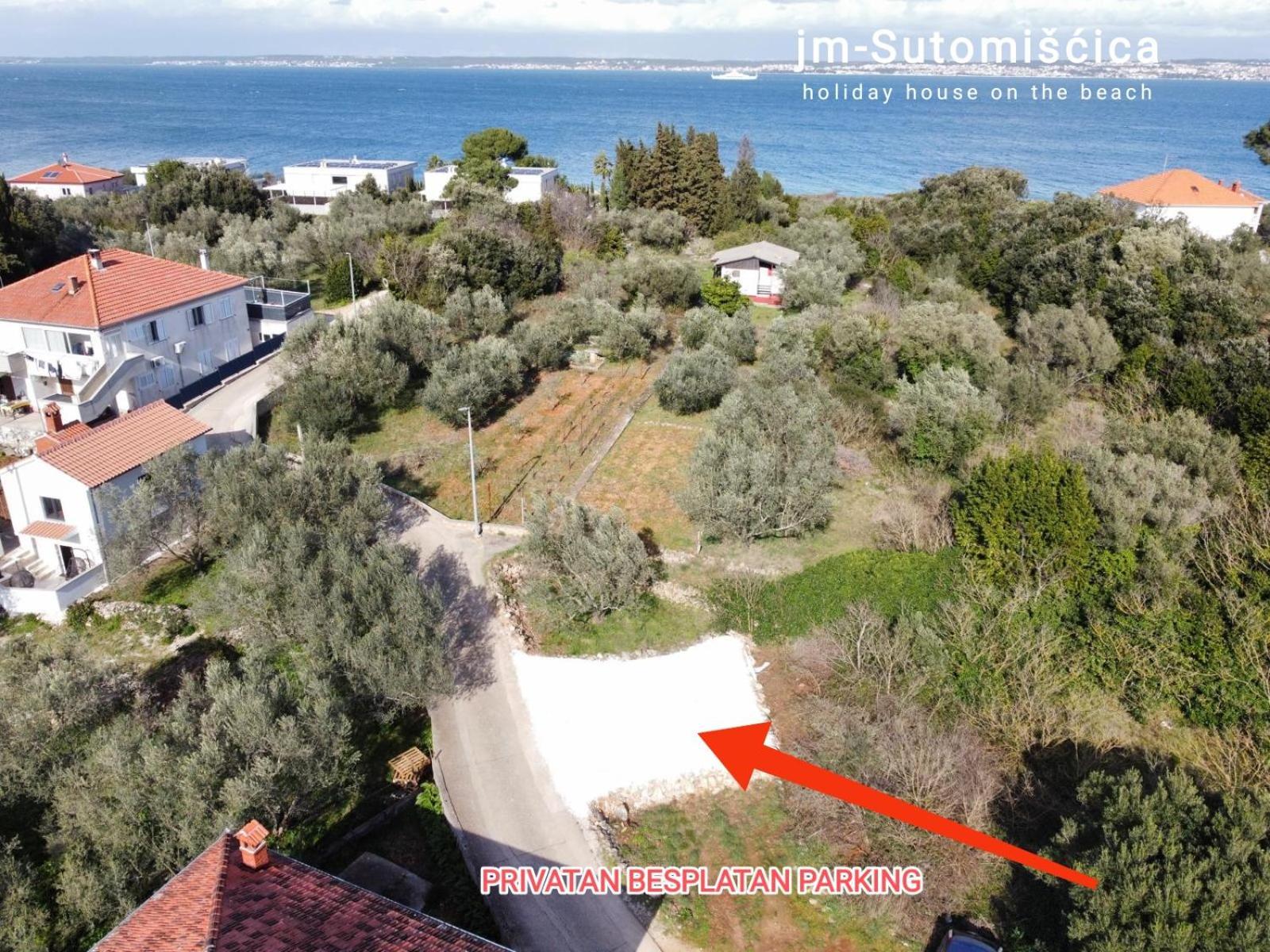 Villa Jm-Sutomiscica-Holiday House On The Beach Exterior foto